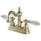 Kingston Brass KS1602WLL 4" Centerset Bathroom Faucet, Polished Brass KS1602WLL - alternate 1